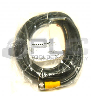 NEW TURCK E-RKC 8T-930-5 U0981-65 MOLDED CORDSET 