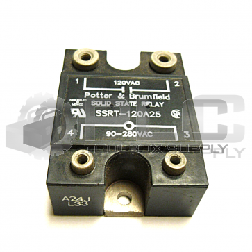 POTTER & BRUMFIELD SSRT-120A25 SOLID STATE RELAY 