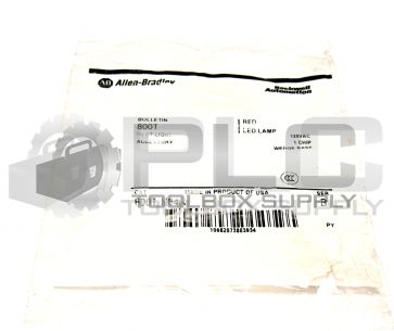SEALED NEW ALLEN BRADLEY 800T-N64R /B PILOT LIGHT 120VAC RED