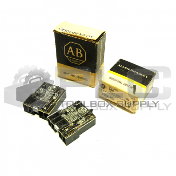 LOT OF 2 NEW ALLEN BRADLEY 800M-XD1 SER B CONTACT BLOCKS