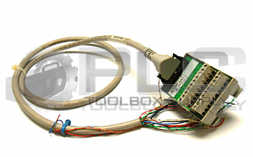 ALLEN BRADLEY 1492-IFM20FN DIGITAL INTERFACE MODULE WITH 1492-CABLE010P CABLE 