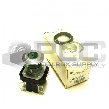 NEW ALLEN BRADLEY 800T-FXNQ24GA7 SER T ILLUMINATED 3 POSITION PUSH BUTTON GREEN