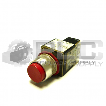 NEW ALLEN BRADLEY 800MR-B6 SER A MOMENTARY CONTACT PUSH BUTTON RED