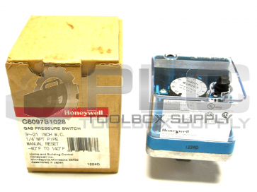NEW HONEYWELL C6097B1028 GAS PRESSURE SWITCH 