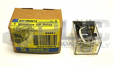 NEW SQUARE D 8501RS4V14 /C RELAY 