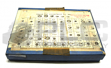 NEW BOX OF CALEBAUGH 160 BRUSH CAP ASSORTMENT 