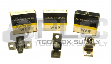 NEW LOT OF 3  ALLEN BRADLEY W69 OVERLOAD HEATER