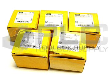NEW LOT OF 5 HUBBELL HBL7486 FLANGED PLUG 