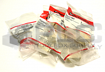NEW SEALED LOT OF 9 WIREMOLD PN05F06V COVER CLIP 2 IN A PACK 