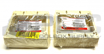 NEW SEALED LOT OF 2 WIREMOLD PSB2V GANG POWER BOX