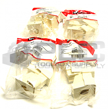 NEW SEALED LOT OF 4 WIREMOLD PN05F86V CEILING FITTING 
