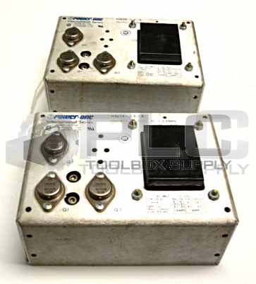 LOT OF 2 POWER ONE HN24-3.6-A POWER SUPPLY 