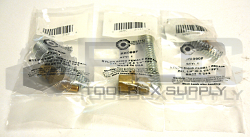 NEW LOT OF 3 SEALED COILHOSE RK090F NYLON RIGID FEMALE REPAIR 