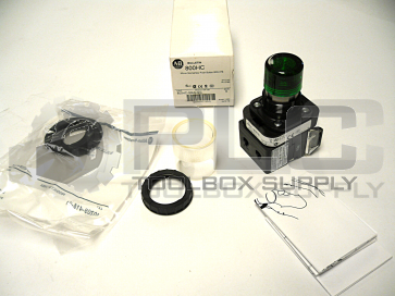 NEW ALLEN BRADLEY 800HC-QRAH2G  SER. G ILLUMINATED PUSHBUTTON