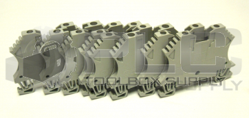  LOT OF 8 ALLEN BRADLEY 1492-J4 TERMINAL BLOCK 800V 4mm²