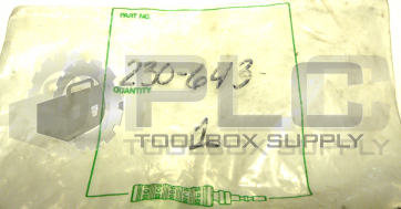 NEW NUMATICS 230-643 PLUG STR W/SCRLCK 3 PIN