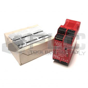 NEW ALLEN BRADLEY 440R-M23086 SER B GUARDMASTER SAFETY RELAY