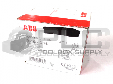 NEW SEALED ABB S203-C25 CIRCUIT BREAKER