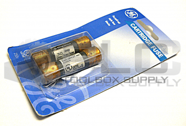 NEW SEALED PACK OF 2 GENERAL ELECTRIC E4273 FUSE ONE TIME USE  30 AMP