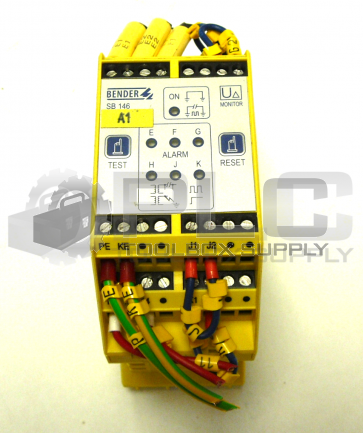 BENDER SB146 FAULT VOLTAGE MONITOR SB146-34