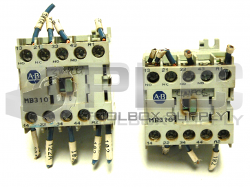 LOT OF 2 ALLEN BRADLEY 700DC-MB310 SERIES A CONTROL RELAY