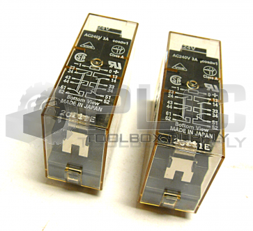 NEW LOT OF 2 OMRON G7S-4A2B RELAY 