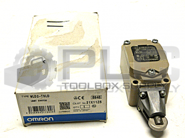 NEW OMRON WLD2-TSLD LIMIT SWITCH W/ ROLLER 