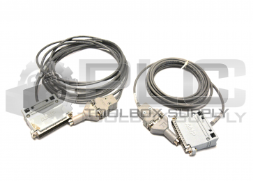 LOT OF 2 ALLEN BRADLEY C-19 ICOM COMMUNICATION CABLES PLC-5