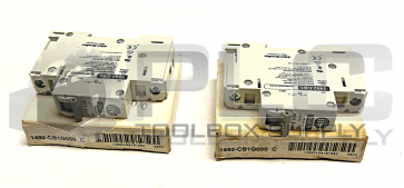 NEW LOT OF 2 ALLEN BRADLEY 1492-CB1G050 /C CIRCUIT BREAKER 