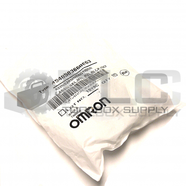 NEW OMRON A22NS2RMNBAG100NN 2 POSITION SELECTOR SWITCH