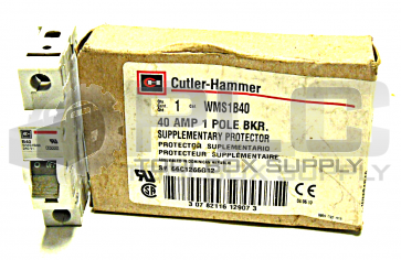 NEW CUTLER HAMMER WMS1B40 SUPPLEMENTARY PROTECTOR