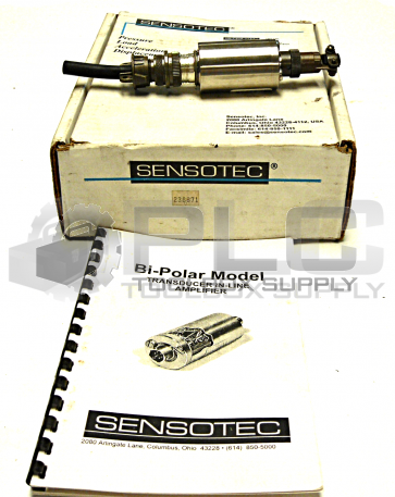 NEW SENSOTEC 060-A276-01 TRANSDUCER IN-LINE AMPLIFIER LOAD CELL
