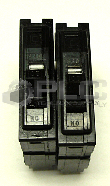 LOT OF 2 SQUARE D MC-3390 CIRCUIT BREAKER