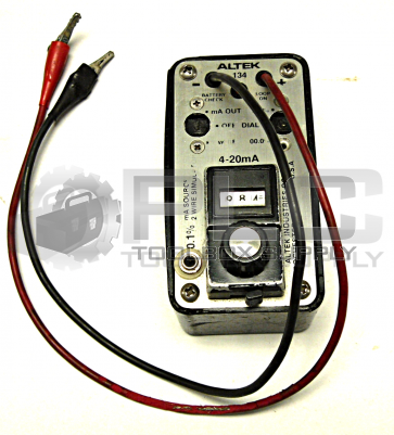 ALTEK 134 CALIBRATOR MILLIAMP OUTPUT 2-WIRE SIMULATOR