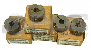 LOT OF 4 NEW DODGE 119365 TAPER LOCK BUSHING 1108 X 1/2 KW