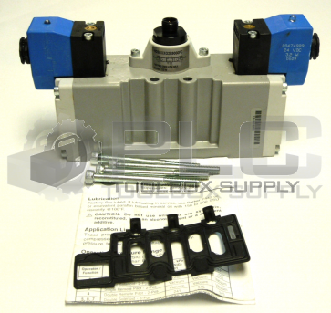 NEW PARKER H25WXXG2B9000FC DOUBLE SOLENOID 3-POS P04749B9