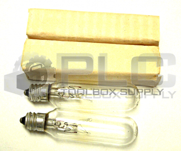 LOT OF 2 NEW GE 15T6 INCANDESCENT LIGHT BULD CLEAR 15 WATT 145V