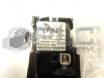 NEW IN BOX ALLEN BRADLEY 1495-N8 AUXILIARY CONTACT SER.A