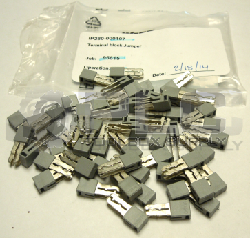 LOT OF 54 NEW WAGO 280-402 TERMINAL BLOCK JUMPER IP280-000107
