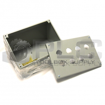 NEW HOFFMAN E8PBA 8 HOLE FRONT PUSHBUTTON ENCLOSURE