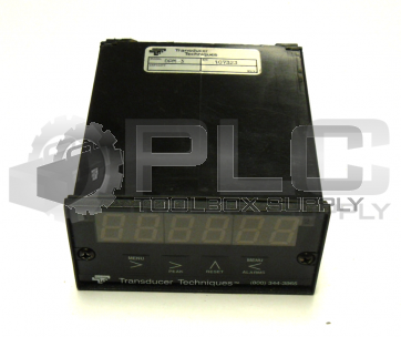 TRANSDUCER TECHNIQUES DPM-3 PANEL METER 3 PANEL 6 DIGIT