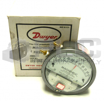 NEW DWYER 2300-0 MAGNEHELIC PRESSURE GAUGE