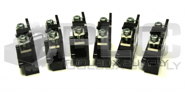 NEW LOT OF 6 IDEC BNH-30W TERMINAL BLOCK