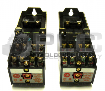 LOT OF 2 ALLEN BRADLEY 700DC-PK800Z24 /SER A RELAY