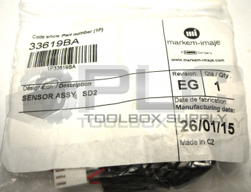 NEW MARKEM-IMAJE 33619BA SENSOR ASSY SD2