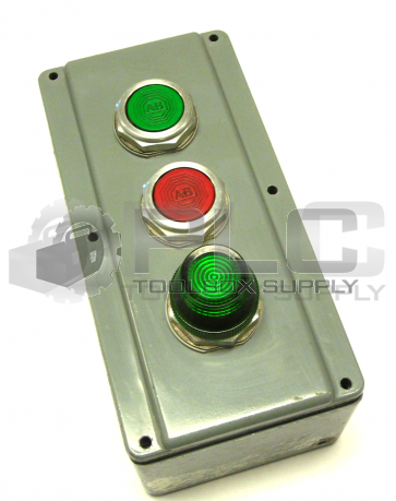 ALLEN BRADLEY 800T-VBA1A6J1 /SER A ASSEMBLED STATION FOR PUSH BUTTONS