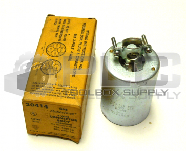 NEW HUBBELL HUBBELLOCK 20414 4-WIRE CONNECTOR BODY GROUNDED