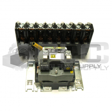 NEW SQUARE D L080 LIGHTING CONTACTOR SER.C 