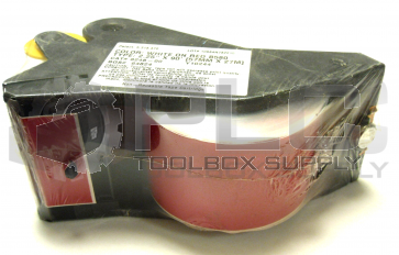 NEW BRADY 8248-00 TAPE CARTRIDGE WHITE ON RED 2.25"X90'