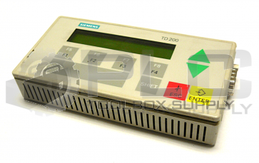 SIEMENS 6ES7272-0AA00-0YA0 OPERATOR INTERFACE TD200